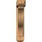 Ekena Millwork Funston Craftsman Smooth Bracket w/ Offset Brace, Western Red Cedar, 5 1/2"W x 24"D x 28"H BKT0604X24X28FST04SWR - alternate 3